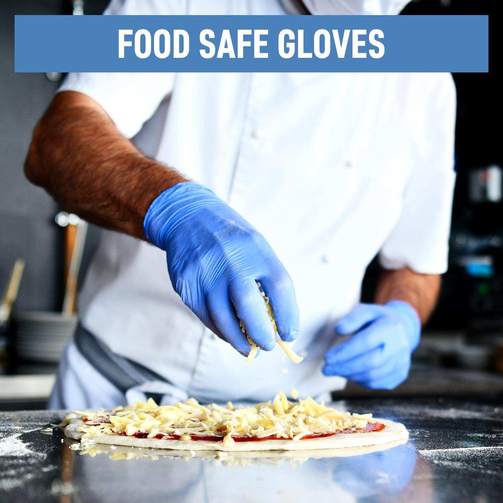 DRE Health Blue Nitrile Gloves - Powder Free - Shop Home Med