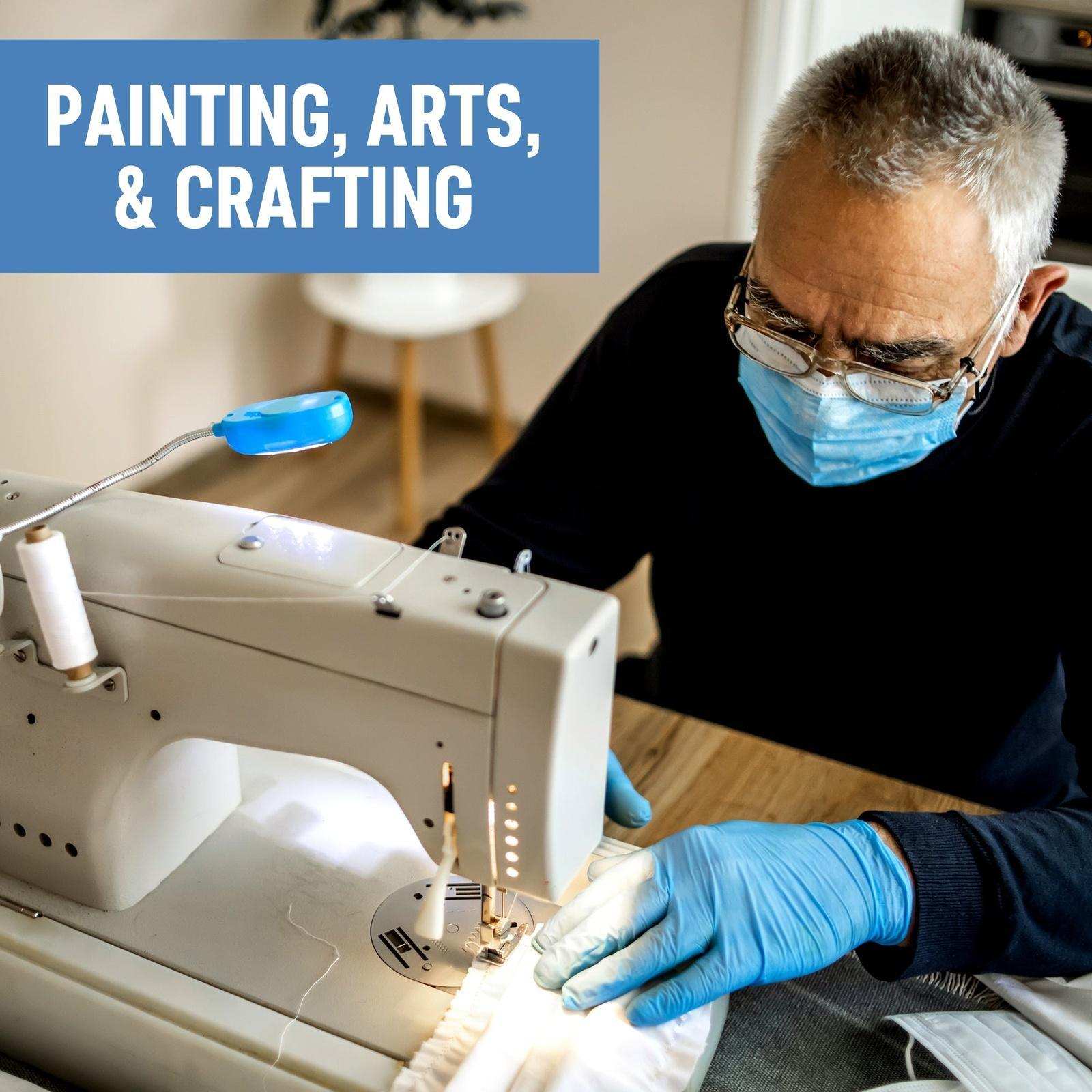 DRE Health Blue Nitrile Gloves - Powder Free - Shop Home Med