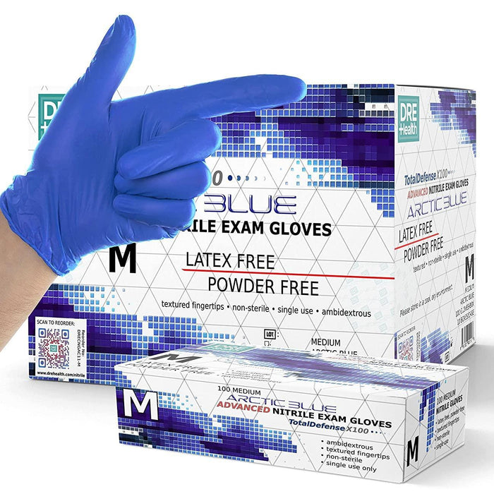 DRE Health Medical Exam Nitrile Gloves - Case of 1,000 - Shop Home Med