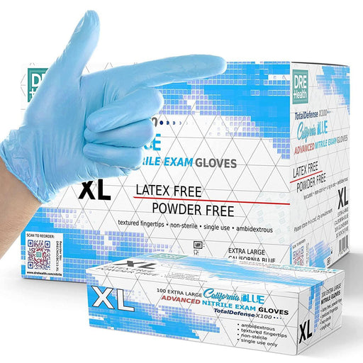 DRE Health Medical Exam Nitrile Gloves - Case of 1,000 - Shop Home Med