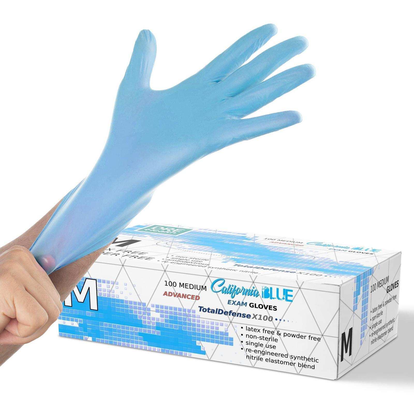 DRE Health Synthetic Nitrile Gloves - Powder Free - 100pk - Shop Home Med