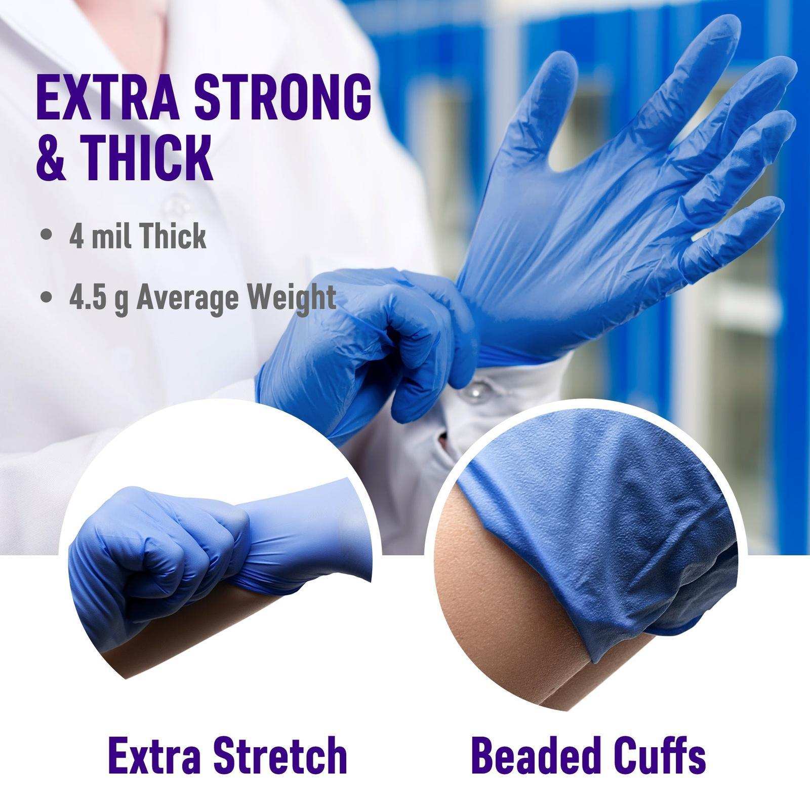 DRE Health Synthetic Nitrile Gloves - Powder Free - 100pk - Shop Home Med