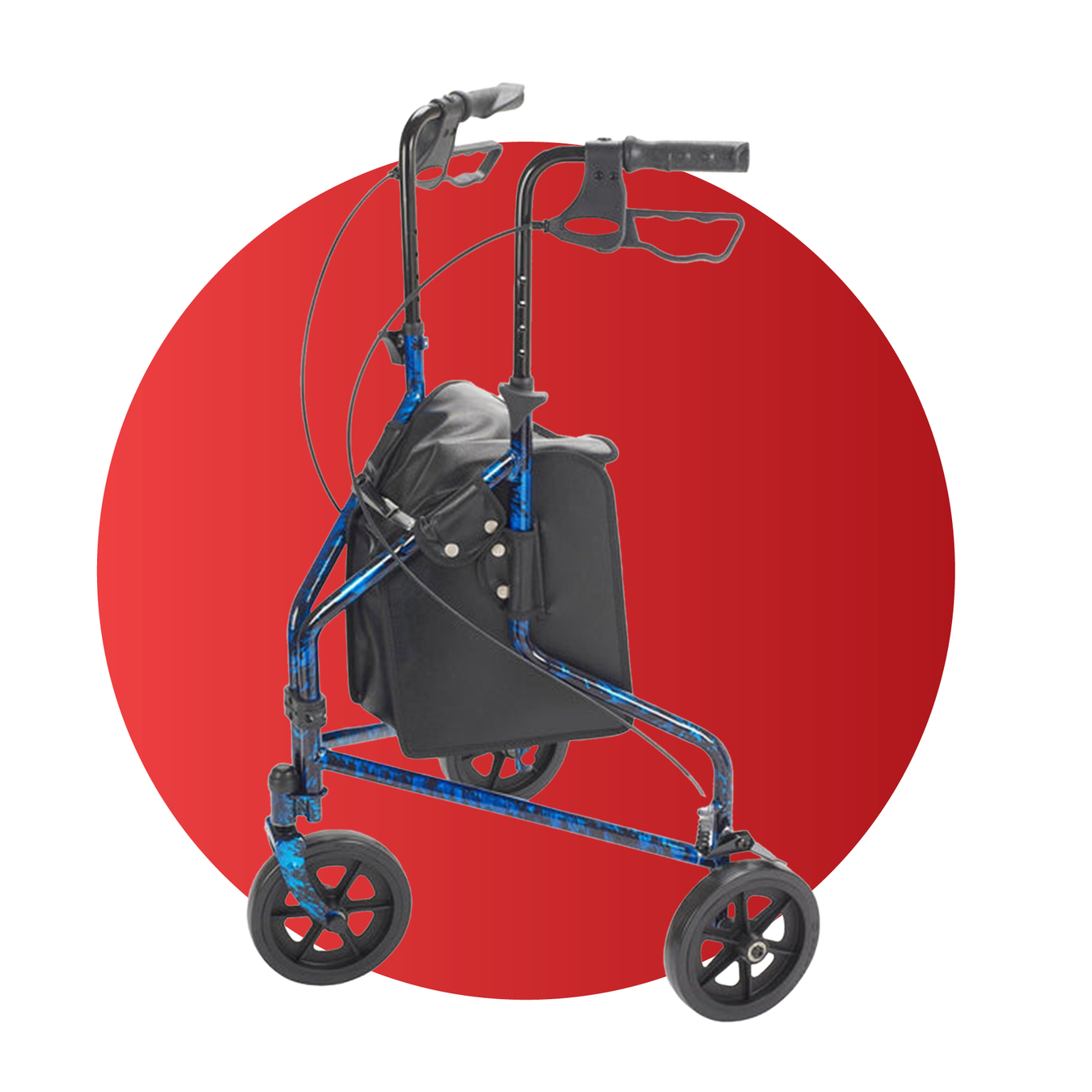 3-Wheel Rollator