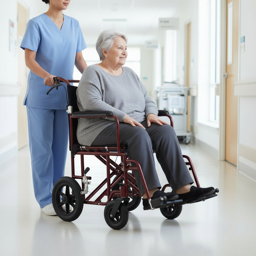 Drive Medical Bariatric Heavy Duty Transport Chair