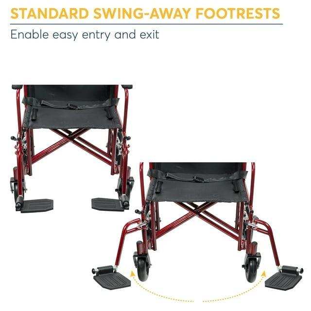 Drive Medical Bariatric Heavy Duty Transport Wheelchair - Shop Home Med