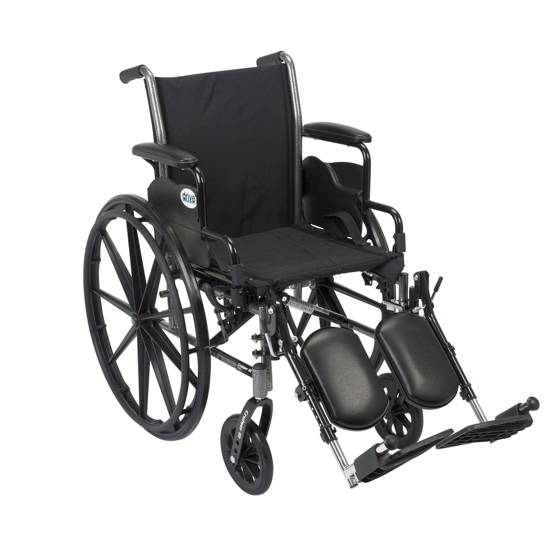Drive Medical Cruiser III Light Weight Wheelchair with Flip Back Removable Arms - Shop Home Med