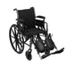 Drive Medical Cruiser III Light Weight Wheelchair with Flip Back Removable Arms - Shop Home Med