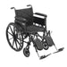 Drive Medical Cruiser X4 Lightweight Dual Axle Wheelchair with Adjustable Detachable Arms - Shop Home Med