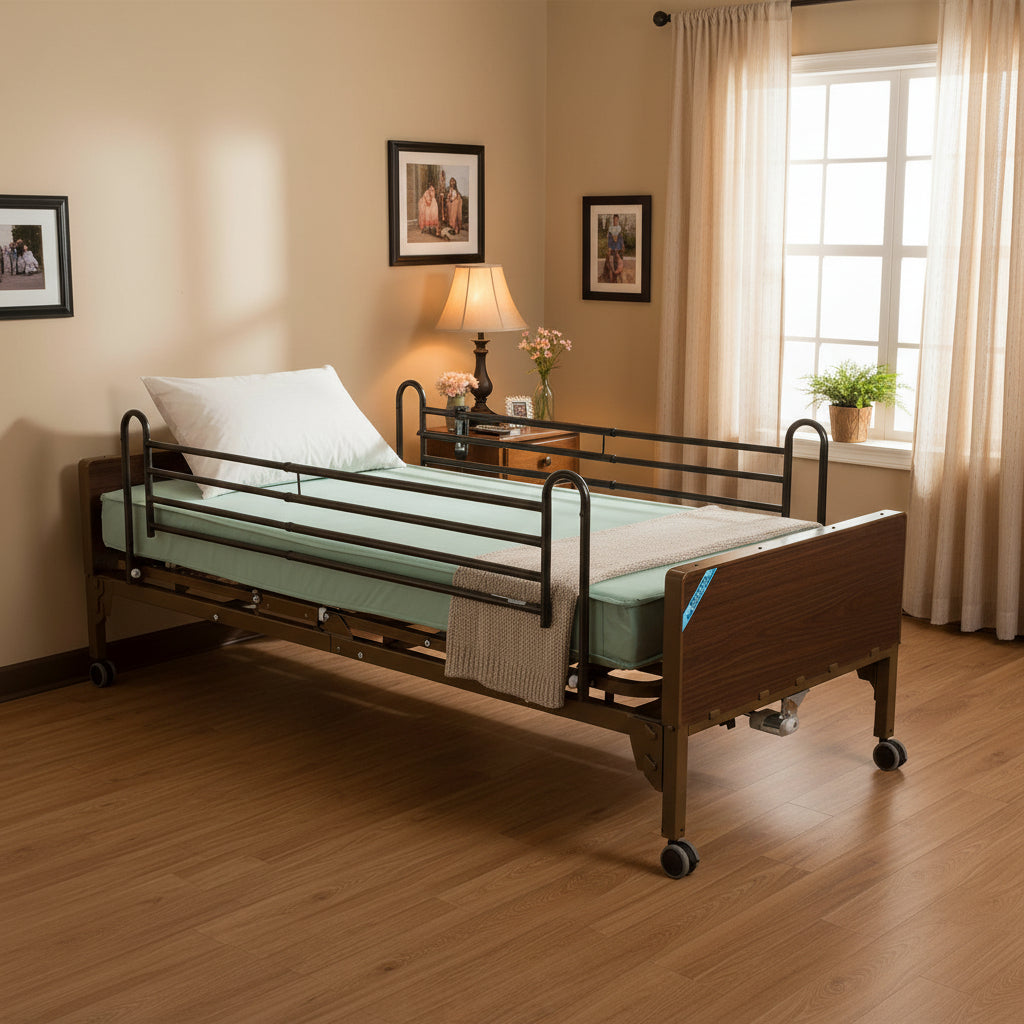 Drive Medical Delta Ultra Light Semi Electric Hospital Bed FSA/HSA Eligible