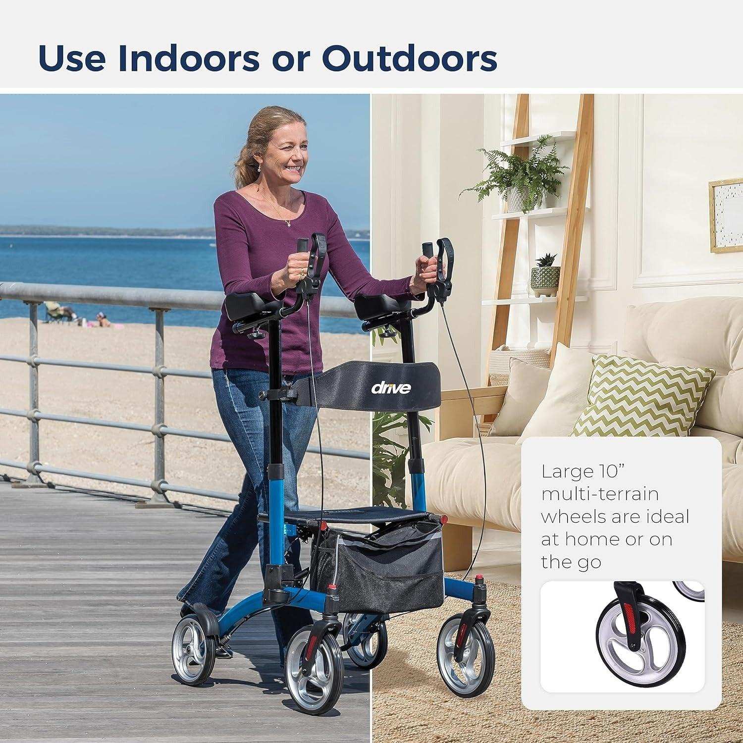 Drive Medical Elevate Upright Walker - Shop Home Med