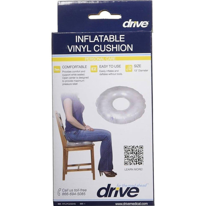 Drive Medical Inflatable Vinyl Ring Cushion - Shop Home Med