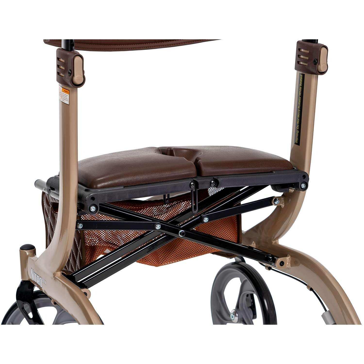 Drive Medical Nitro DLX Euro Style Rollator Rolling Walker - Shop Home Med