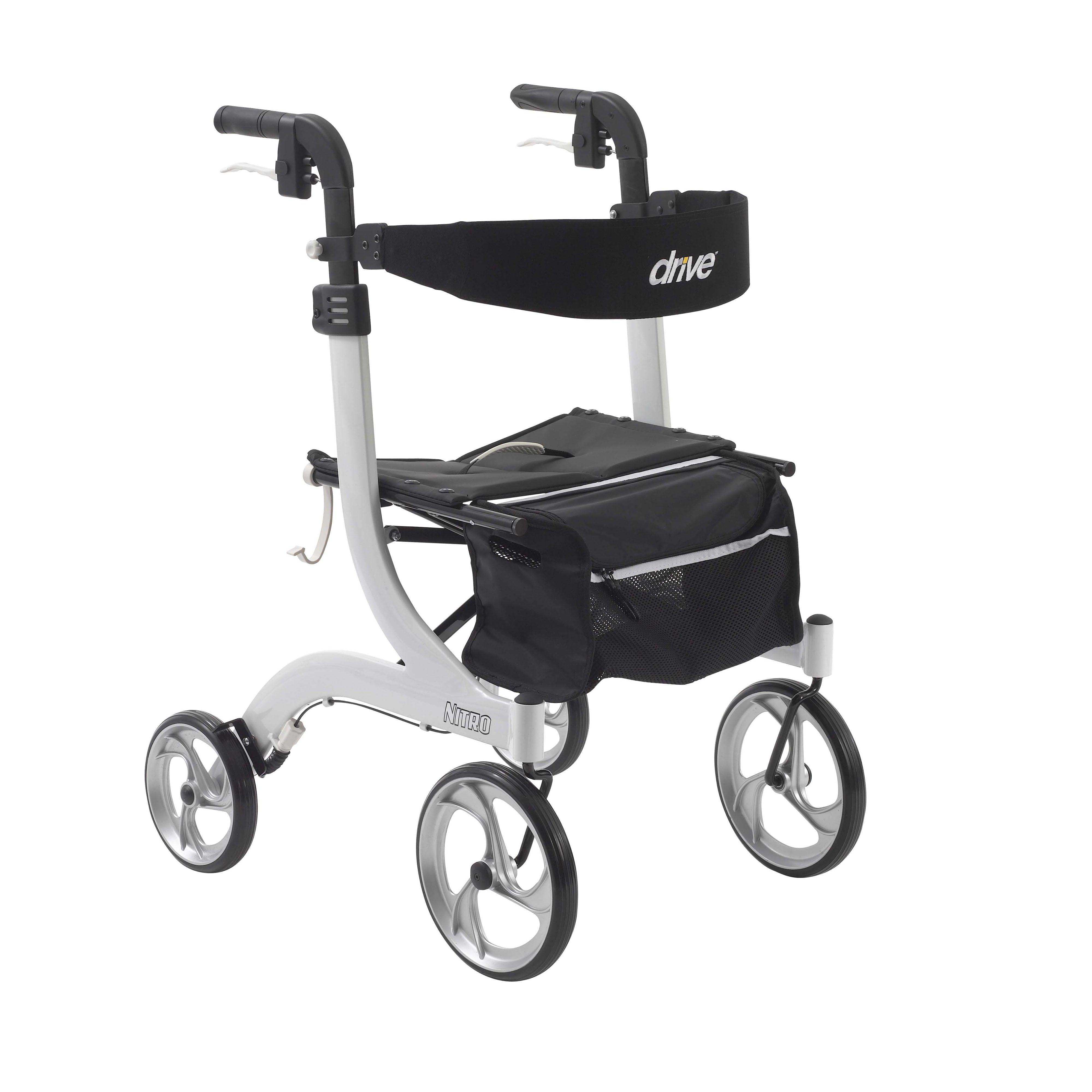Drive Medical Nitro Euro Style Rollator Rolling Walker - Shop Home Med