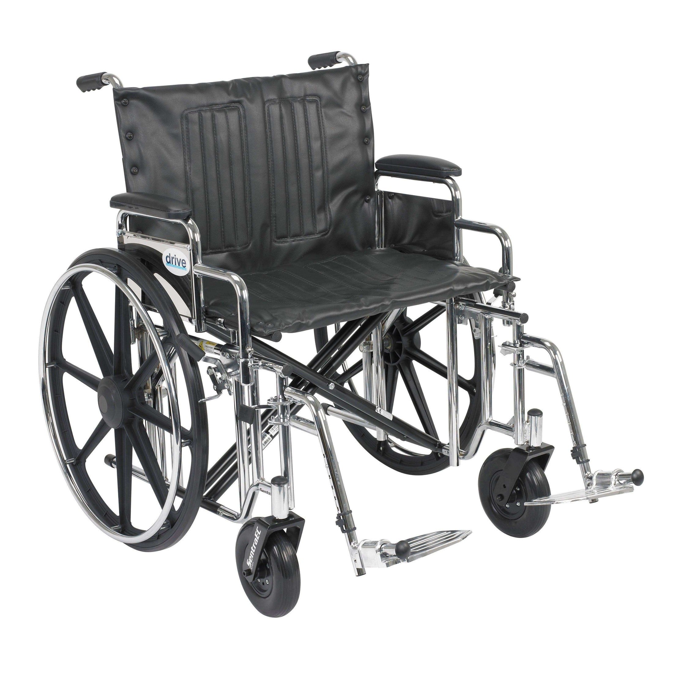 Drive Medical Sentra Extra Heavy Duty Wheelchair - Shop Home Med