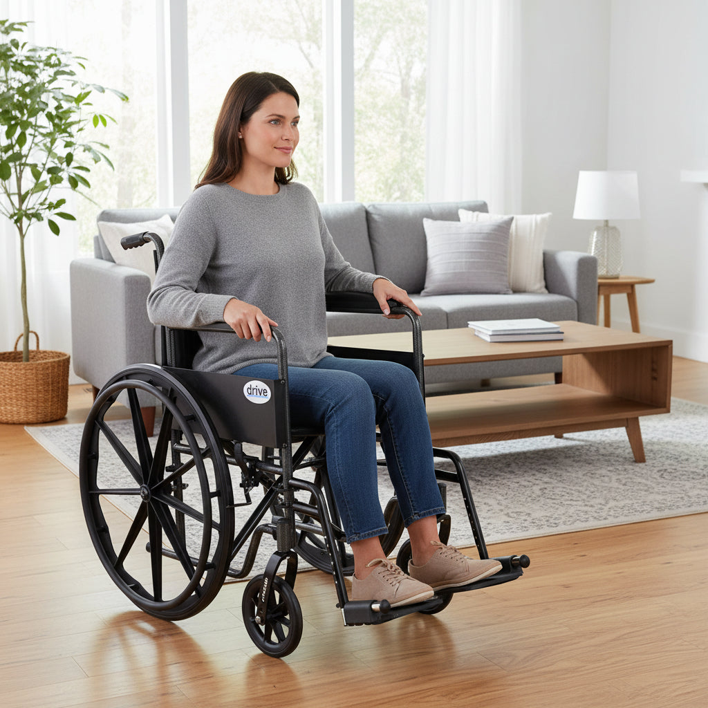 Drive Medical Silver Sport 2 Wheelchair