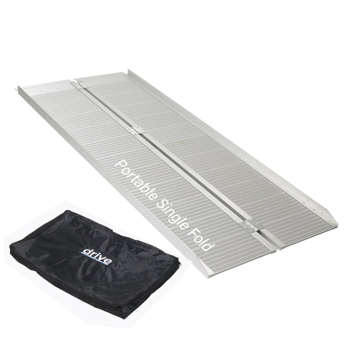 Drive Medical Single Fold Portable Wheelchair Scooter Ramp