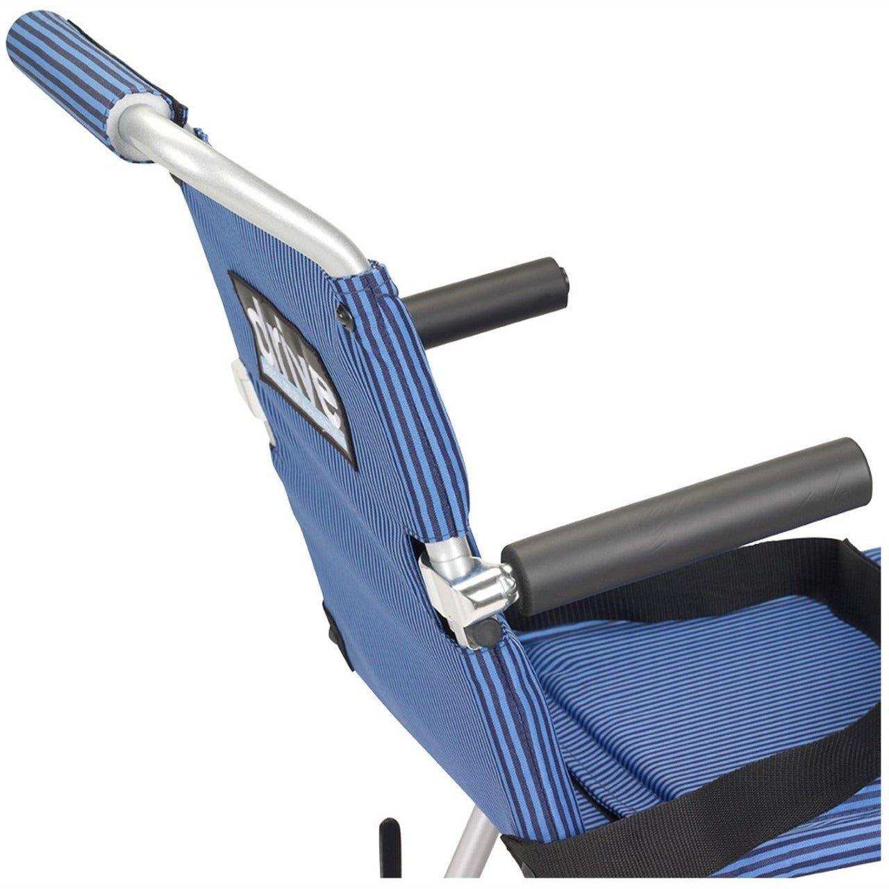 Drive Medical Super Light Folding Transport Wheelchair with Carry Bag - Shop Home Med