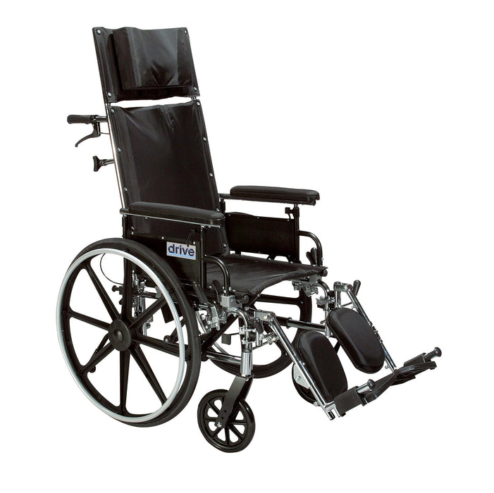 Drive Medical Viper Plus GT Full Reclining Wheelchair - Shop Home Med