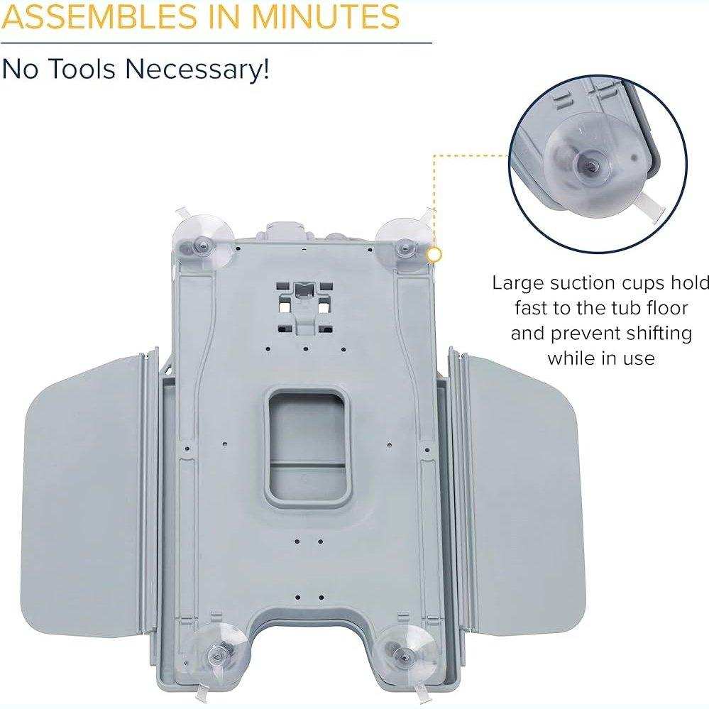 Drive Medical Whisper Ultra Quiet Bath Lift - Blue - Shop Home Med