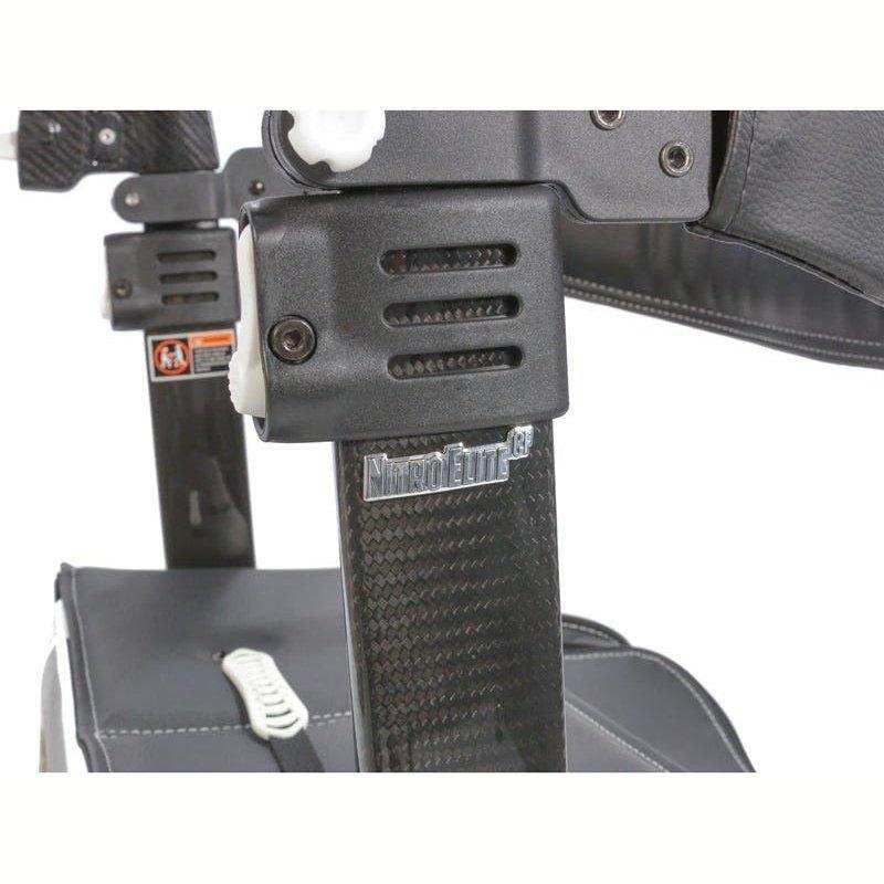 Drive Medical Nitro Elite CF Carbon Fiber Rollator Walker - Black - Shop Home Med