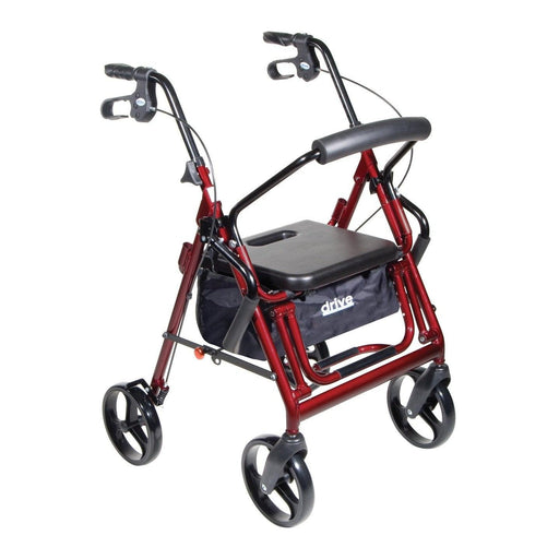 Duet Dual Function Transport Wheelchair Rollator Rolling Walker - Shop Home Med