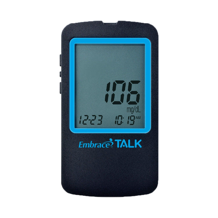 Embrace TALK Blood Glucose Meter Kit - Shop Home Med