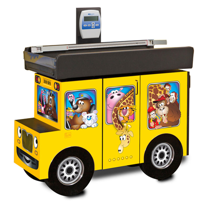 Clinton Complete Zoo Bus Exam Room - Pediatric Scale Table & Cabinets