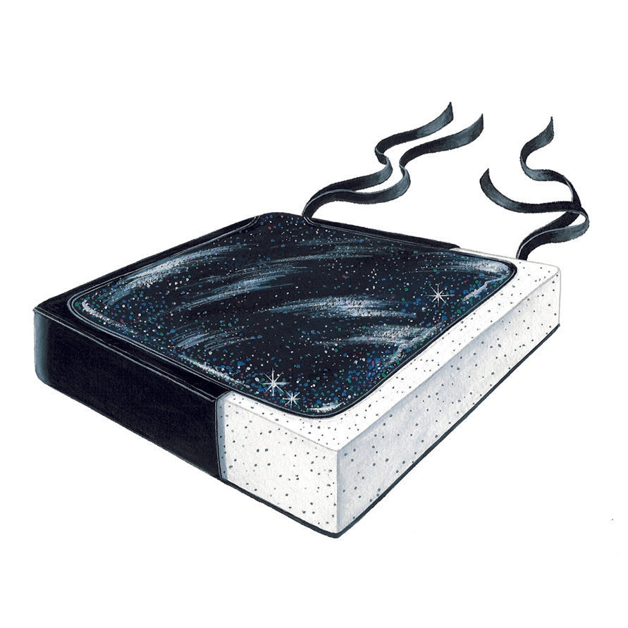 Starry Night Gel-Foam Vinyl Wheelchair Cushion shophomemed