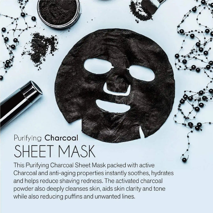 Pursonic Purifying Charcoal Sheet Mask - 5 Ct