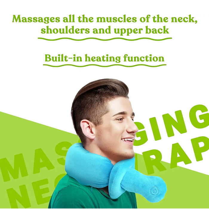 Pursonic Portable Neck & Shoulder Adjustable Massaging Wrap