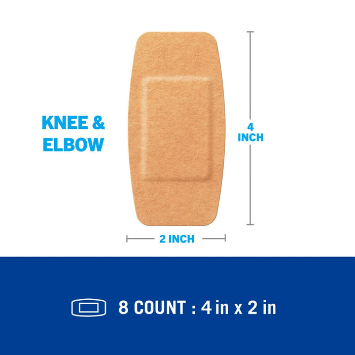 Nexcare Ultra Stretch Adhesive Bandages Knee & Elbow - 8 ct