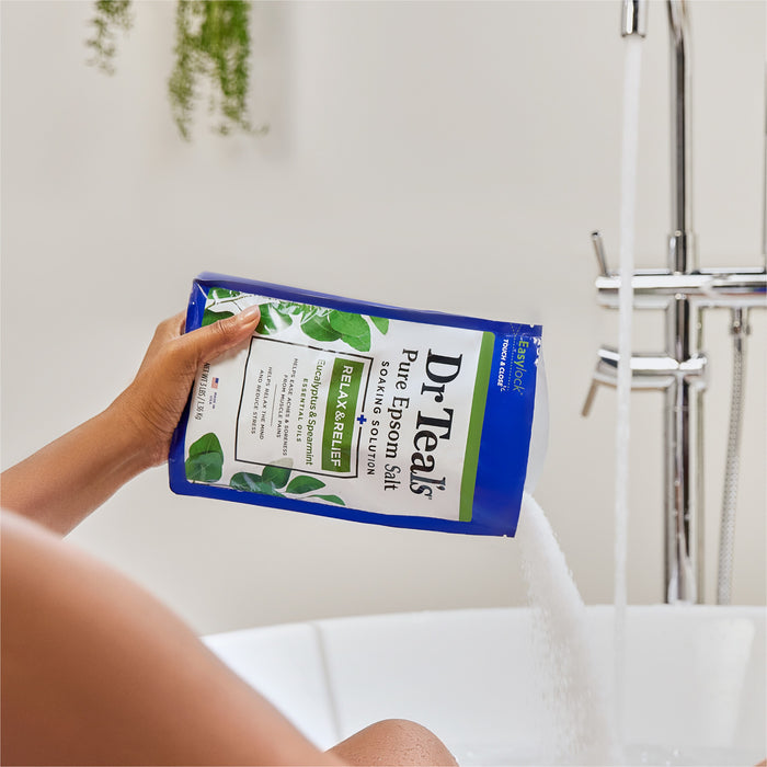 Dr. Teal's Epsom Salt Soak with Eucalyptus & Spearmint - 3 Lbs