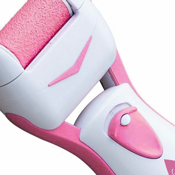 Pursonic Battery Operated Callus Remover Foot Spa and Foot Smoother