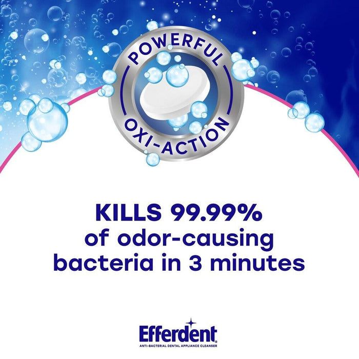 Efferdent Original Anti-Bacterial Dental Appliance Cleanser - 102 ct. - Shop Home Med
