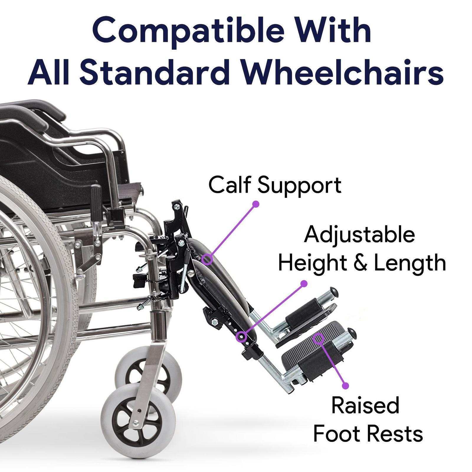 ProHeal Elevating Wheelchair Leg Rest - Shop Home Med