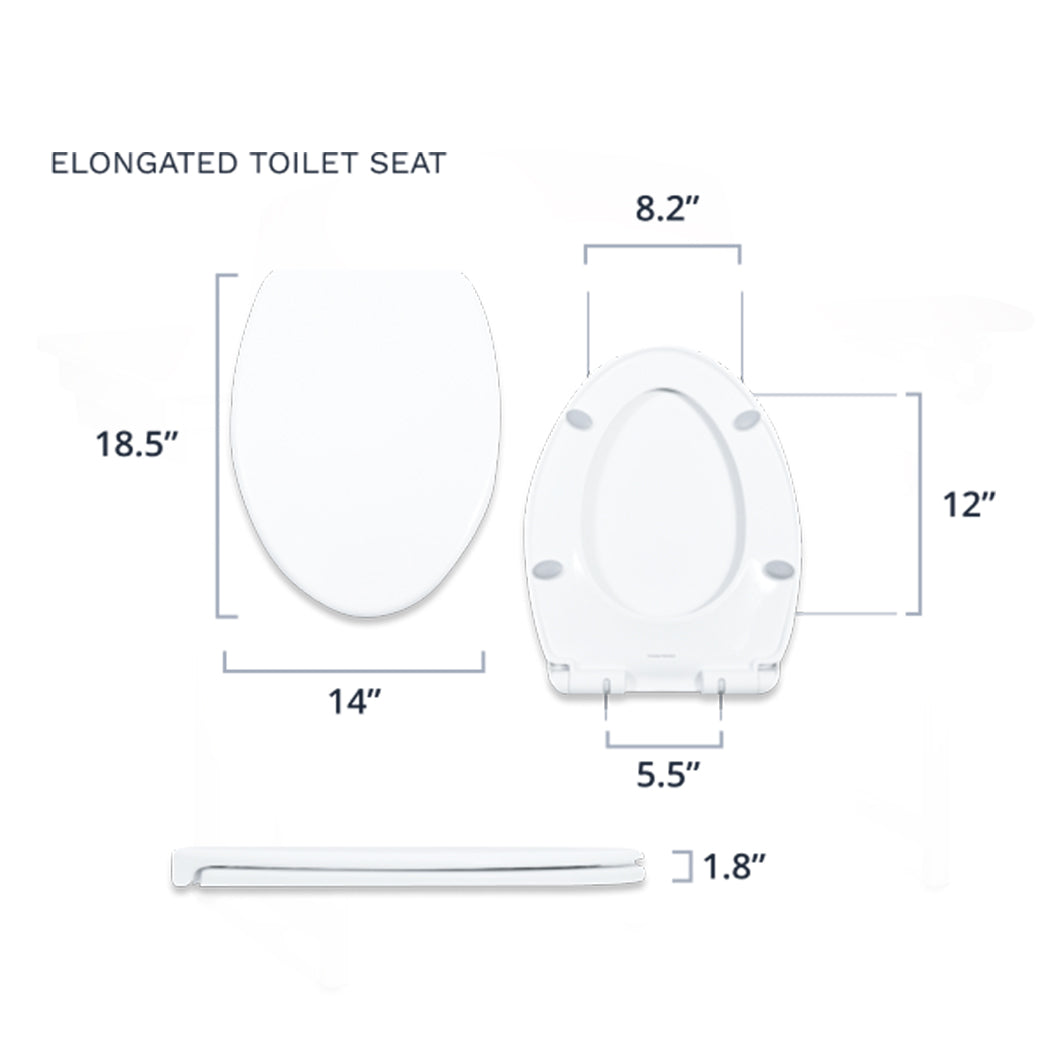 LUXE Comfort Fit Toilet Seat