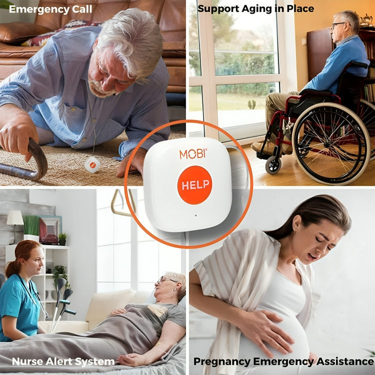 Mobi Smart Emergency Alert Button Personal Support System