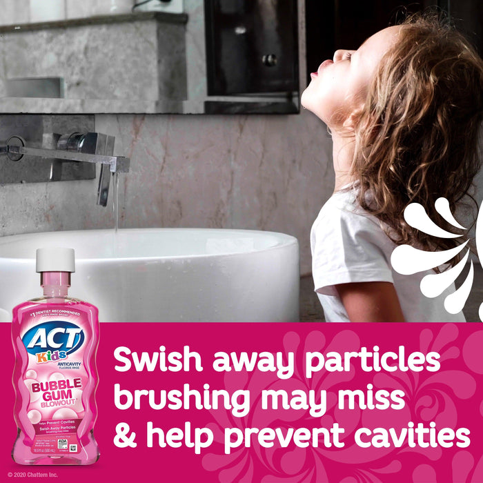 ACT Kids Anticavity Fluoride Mouth Rinse