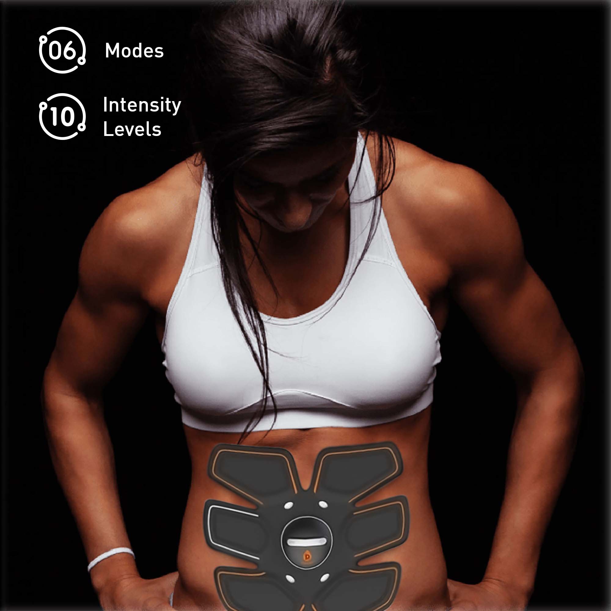 Pursonic Wireless Muscle Stimulator and Abdominal Toning Massager Set shophomemed