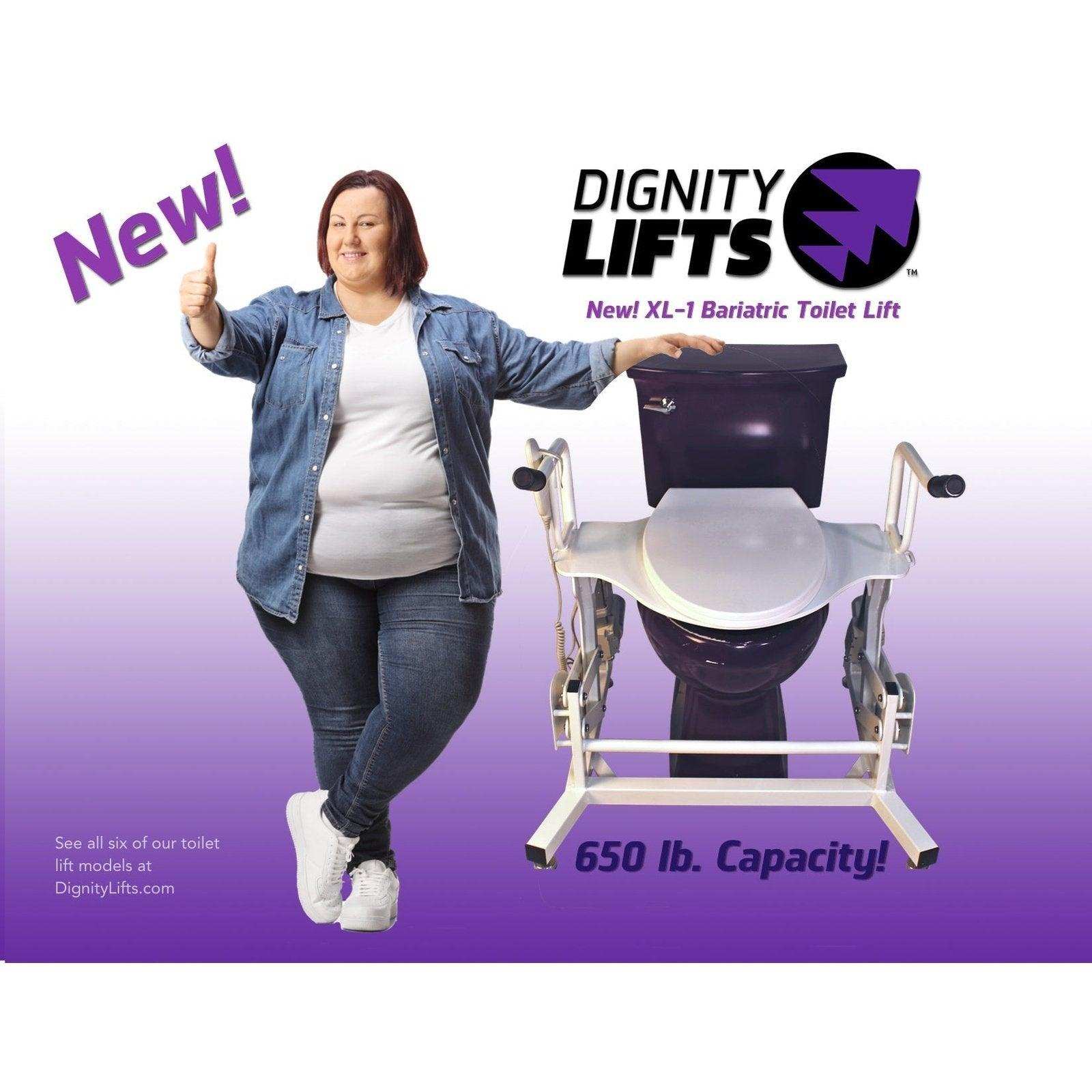 Dignity Lifts Bariatric Toilet Lift - Shop Home Med