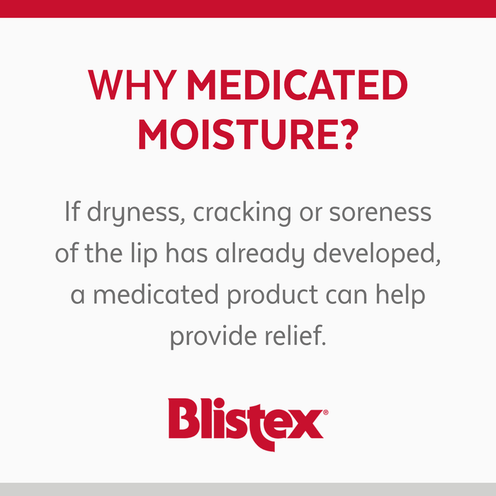 Blistex Lip Medex Cooling Relief for Sore Lips & Moisture