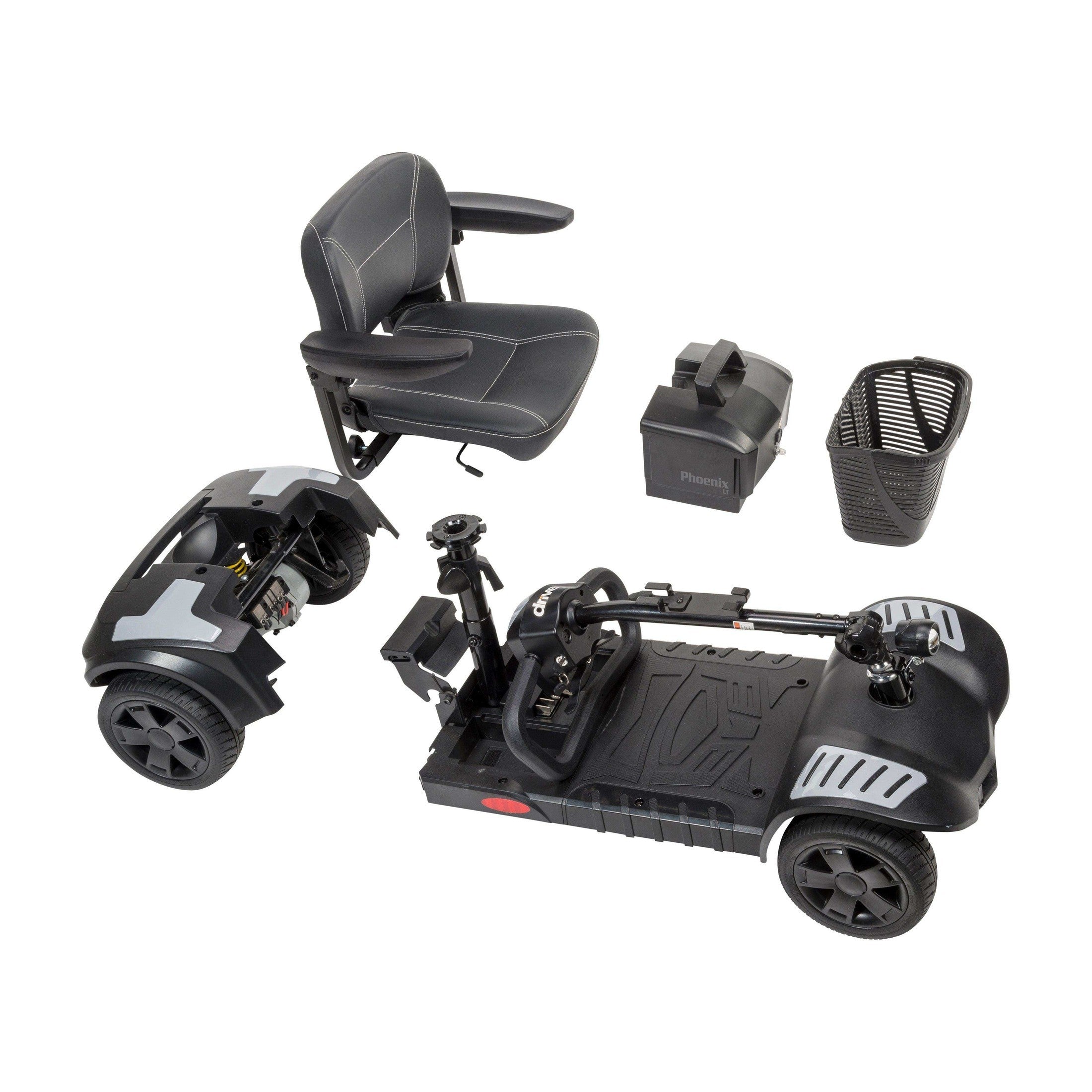 Drive Medical Phoenix LT Portable 4-Wheel Travel Power Scooter - Shop Home Med