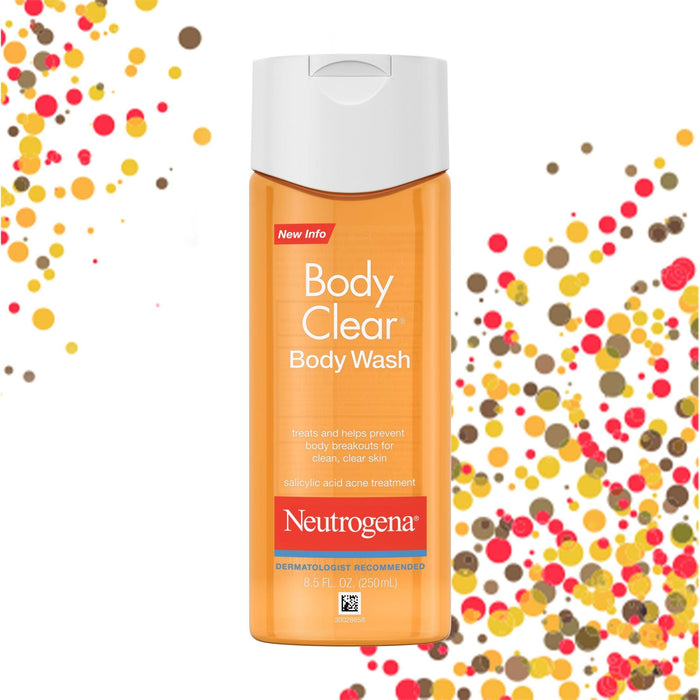 Neutrogena Body Clear Gel de baño para el acné - 8.5 fl oz