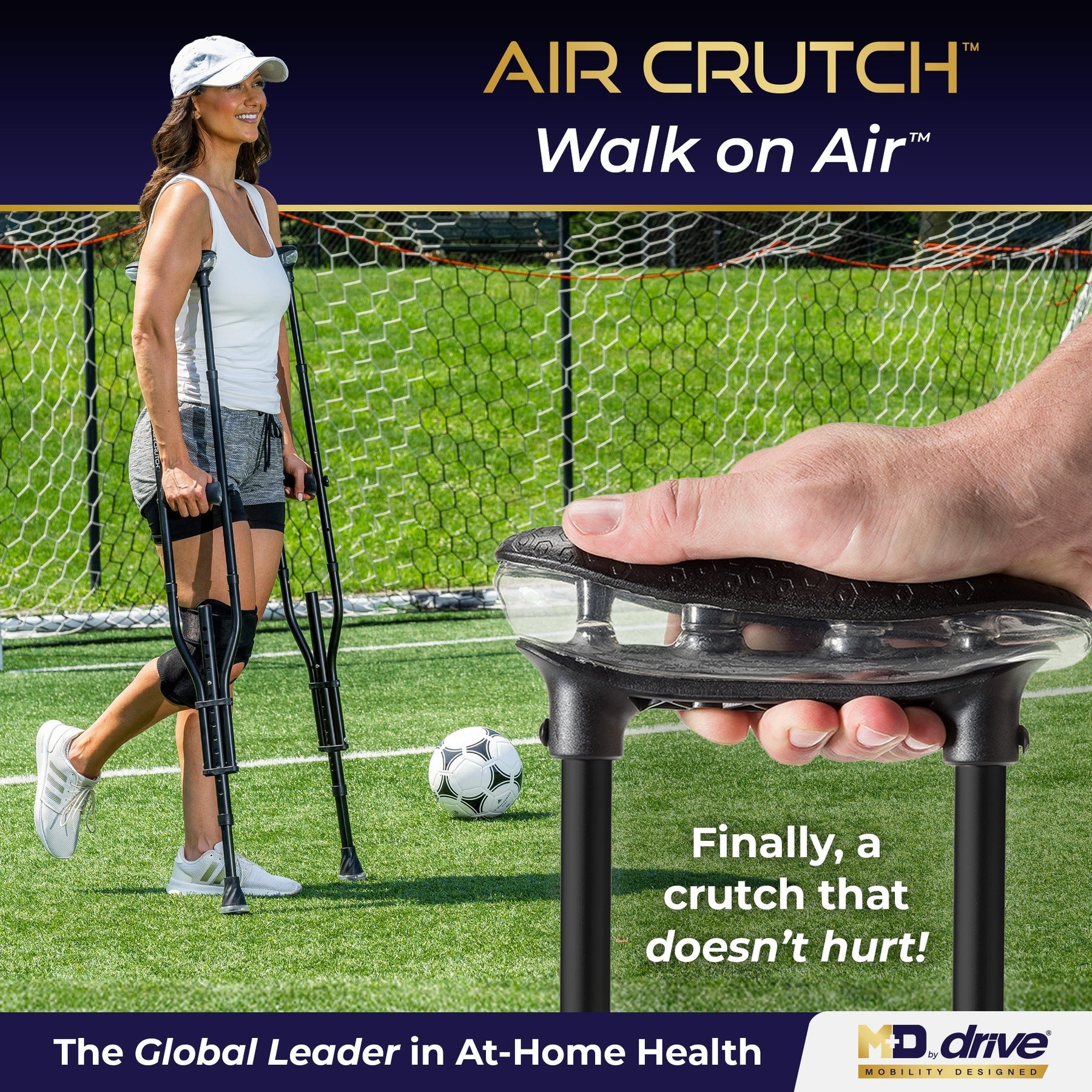 MD by Drive Air-Crutch