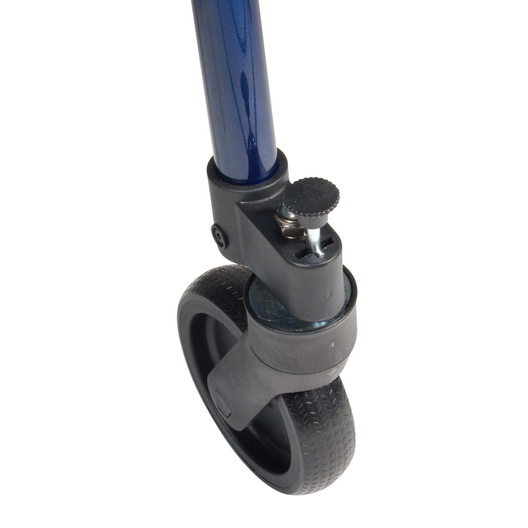 Drive Medical Clever Lite Walker Rollator Adult Blue - 8" Wheels - Shop Home Med