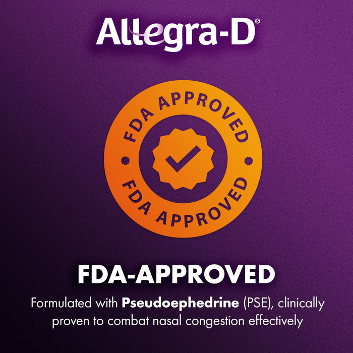 Allegra-D Allergy & Congestion Non-Drowsy 24-Hour Tablets