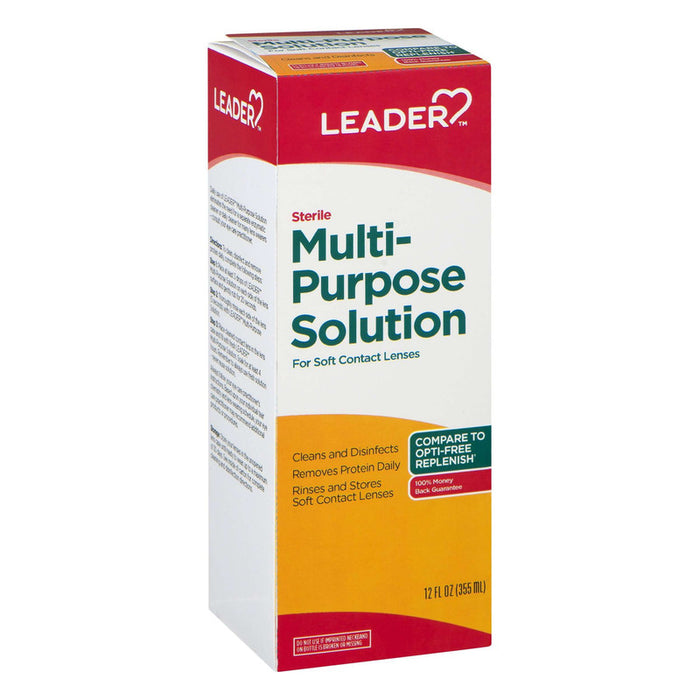 Leader Multi-Purpose Contact Lens Solution