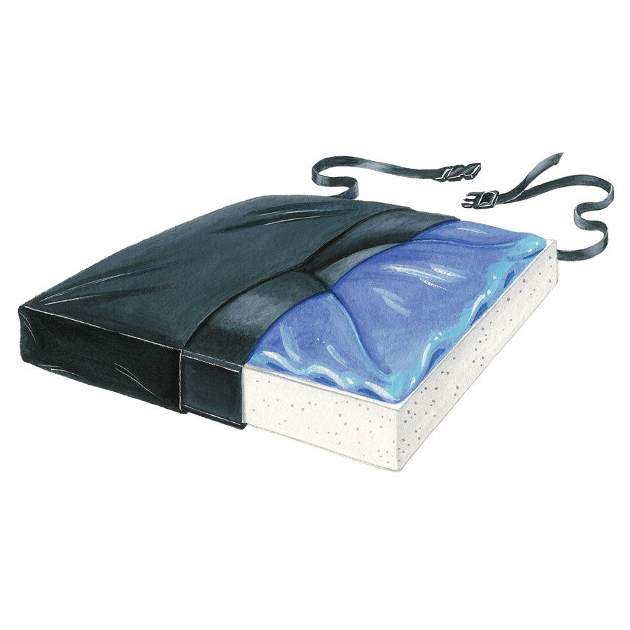 Wheelchair Gel-Foam Vinyl X-Cushion shophomemed