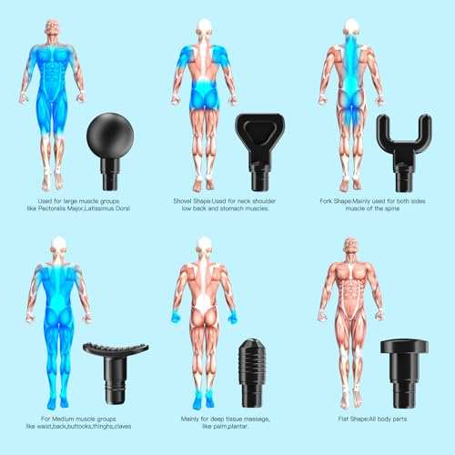 AERLANG Massage Gun for Back Neck Muscle Relieve