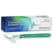 FifthPulse Disposable Dermaplaning Scalpel Knife Individual Wrapped - 10pack - Shop Home Med